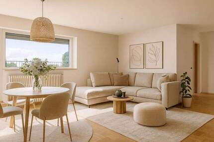 2-Zimmer-Wohnung in zentraler Lage mit Blick auf die Skyline 2 zimmer