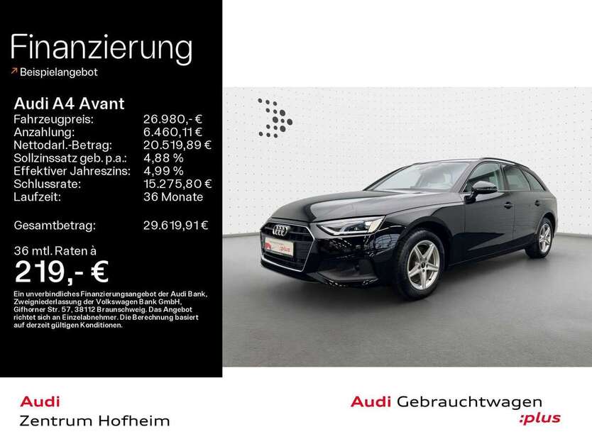 Audi A4 34.626 km 26.980 € Hofheim 65719