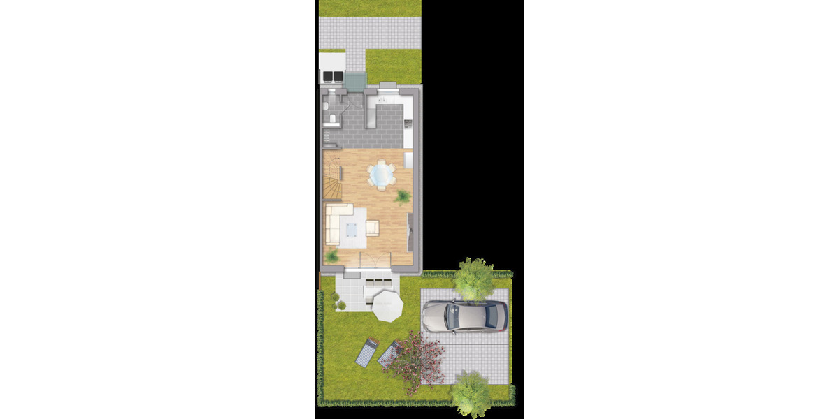 Reihenendhaus Messel - 5 Zimmer, 156 m&sup2;, 611.200&euro; | Angebot:25677713