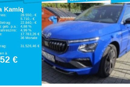 Skoda Kamiq 24.107 km 26.980 &euro; Frankfurt 60326