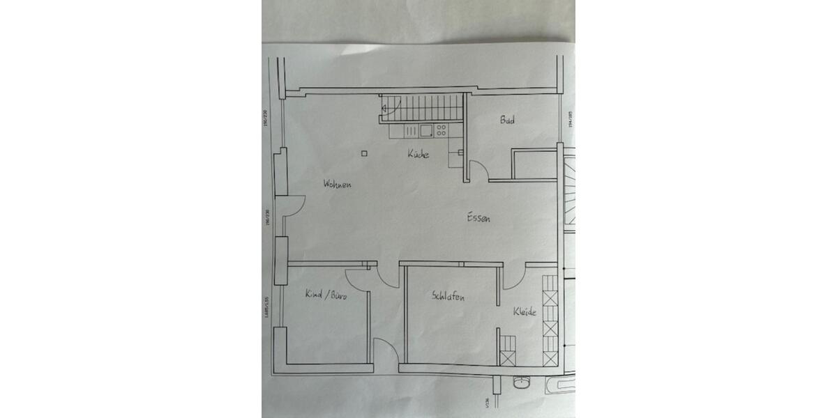 Mühlheim gepflegte ET Wohnung im EG im 6 FH mit Garten, Erbpacht 3 zimmer