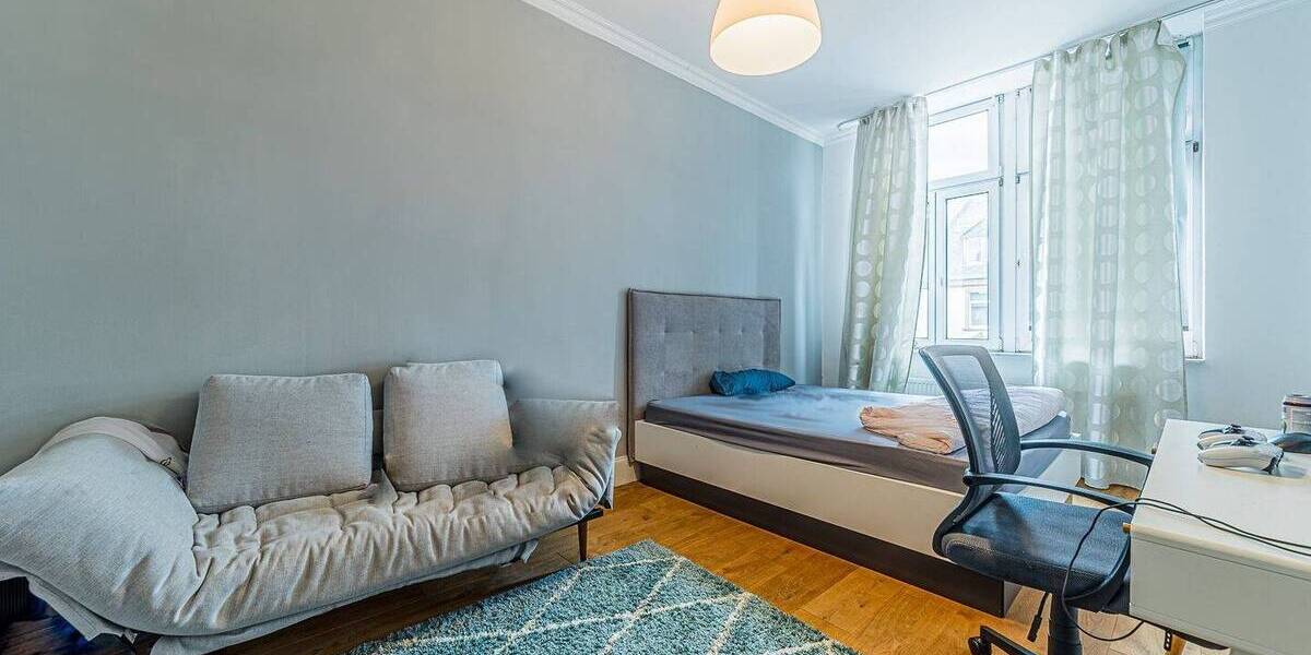 Schöne 3-Zimmer-Altbau-Wohnung mit Balkon in sehr guter Nordendlage 3 zimmer