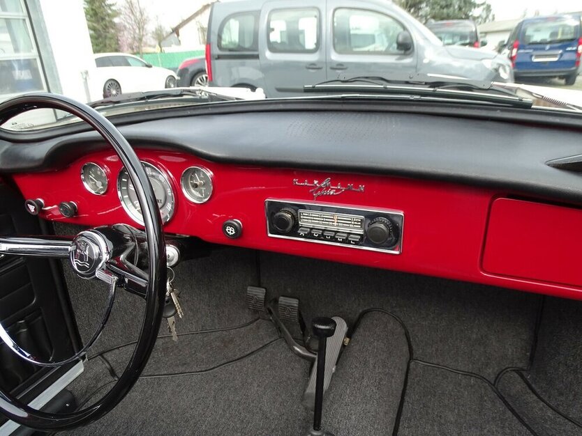 Karmann Ghia Cabrio vollständig restauriert