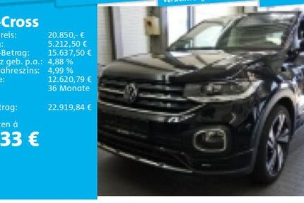 VW T-Cross 65.270 km 20.850 € Frankfurt 60326
