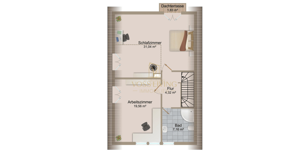 Reihenendhaus Bad Vilbel Dortelweil - 7 Zimmer, 200 m&sup2;, 1.089.000&euro; | Angebot:26306222