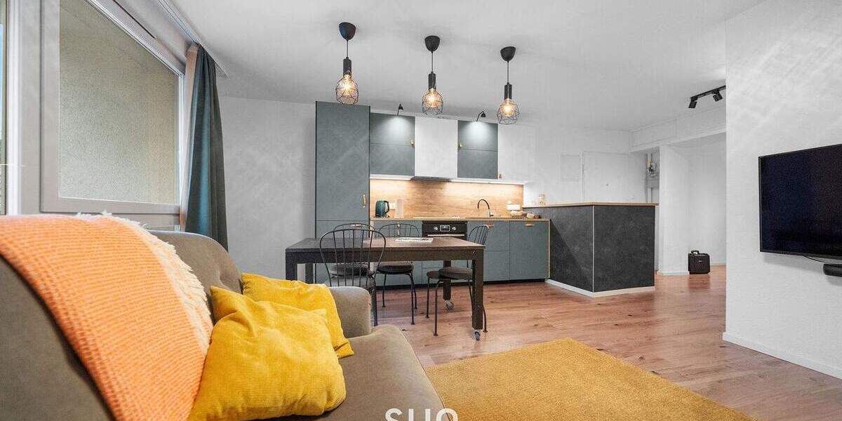 HELL, PRAKTISCH & ZOONAH - Ihre Wohnung im grünen Ostend 3 zimmer