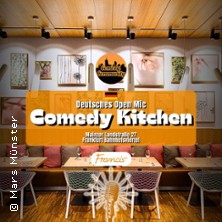 COMEDY KITCHEN! Deutsche Stand-Up Comedy 31.07.2026 Restaurant Francis - Holiday Inn Frankfurt - Alte Oper