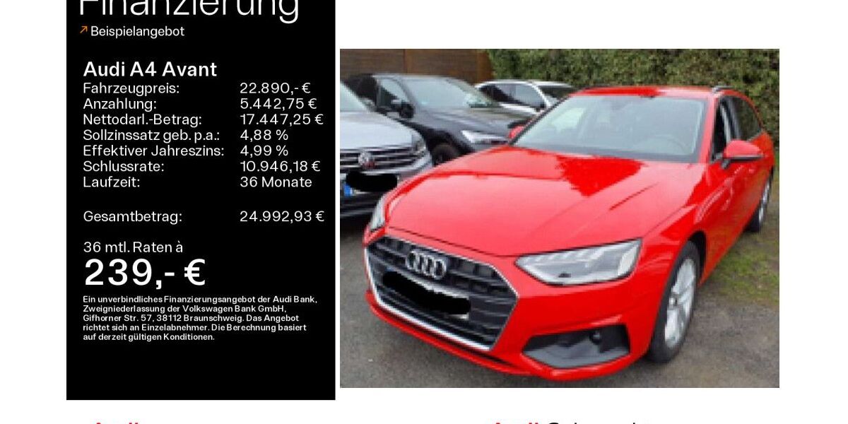 Audi A4 130.098 km 22.890 &euro; Hofheim 65719