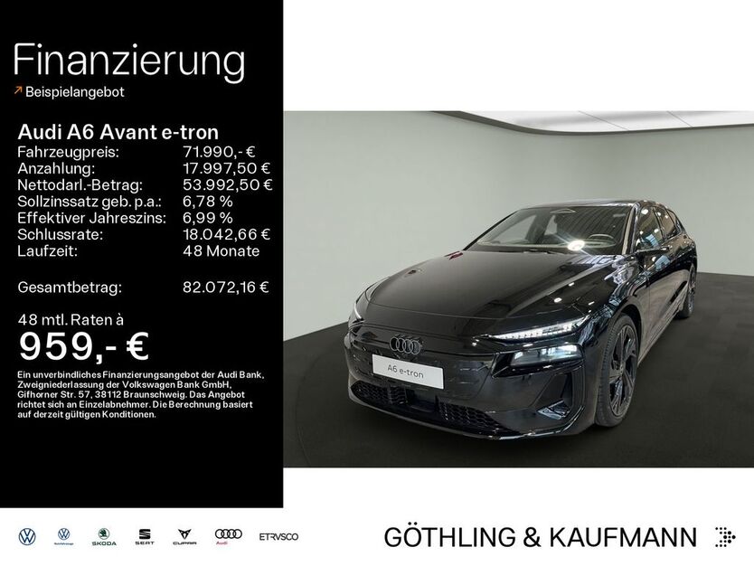 Audi A6 e-tron 12.500 km 71.990 € Hofheim 65719