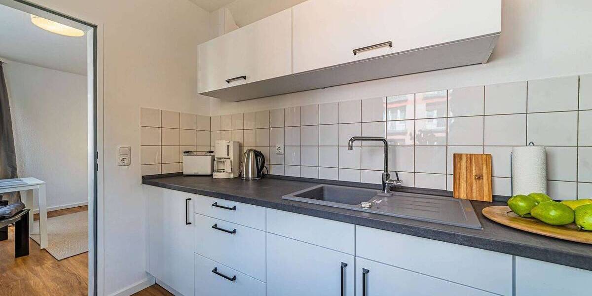 Etagenwohnung Frankfurt am Main Gallus - 2 Zimmer, 48 m&sup2;, 1.590&euro; | Angebot:26702836