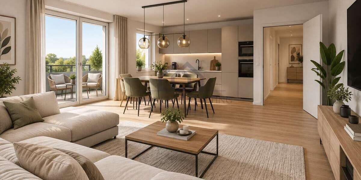 Etagenwohnung Bad Nauheim - 3 Zimmer, 80 m&sup2;, 449.000&euro; | Angebot:27347163