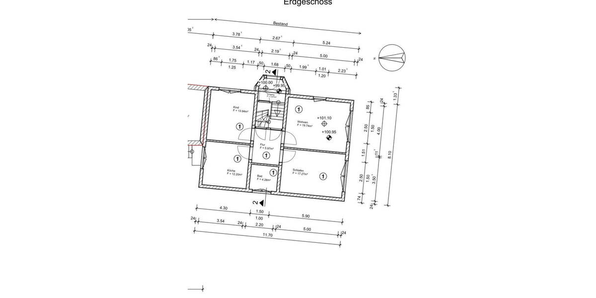 Mehrfamilienhaus, Wohnhaus Weiterstadt Braunshardt - 6 Zimmer, 160 m&sup2;, 599.000&euro; | Angebot:26677885