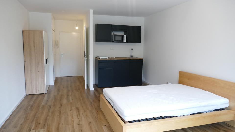 Möblierte neu renovierte 1 Zimmer Wohnung mit Balkon + neue Küche 1 zimmer