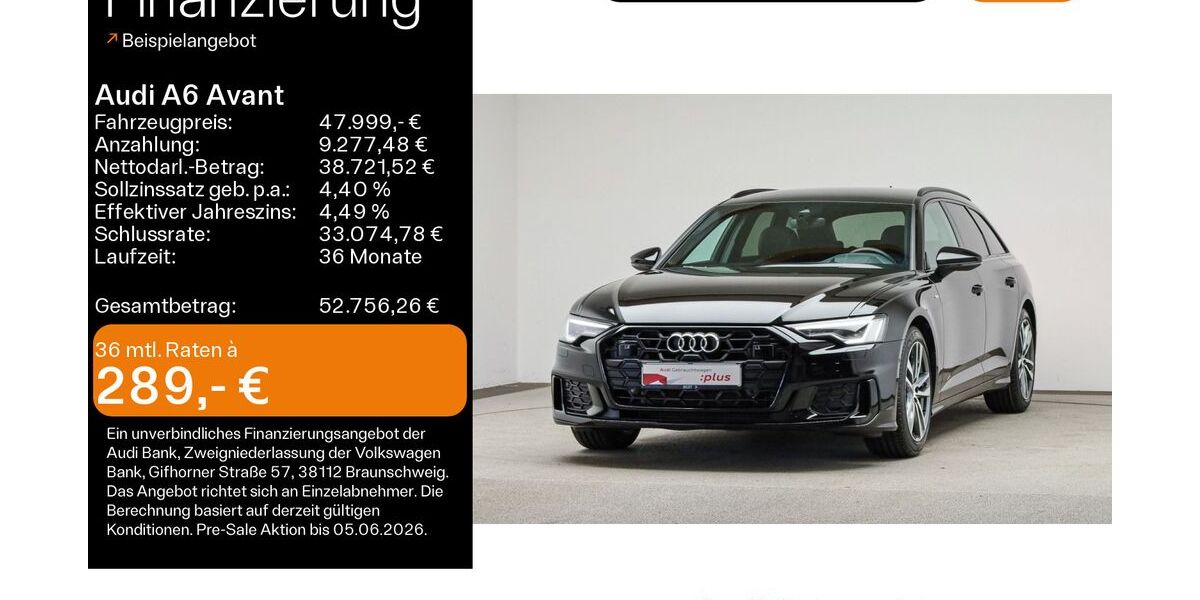 Audi A6 27.000 km 47.649 &euro; Mühlheim 63165
