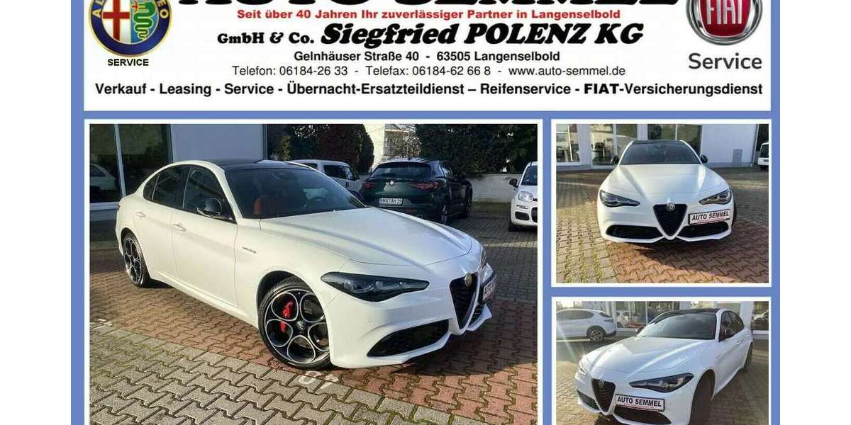 Alfa Romeo Giulia 30.848 km 36.500 &euro; Langenselbold 63505