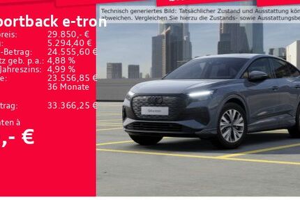 Audi Q4 e-tron 34.423 km 29.850 € Frankfurt am Main 60314