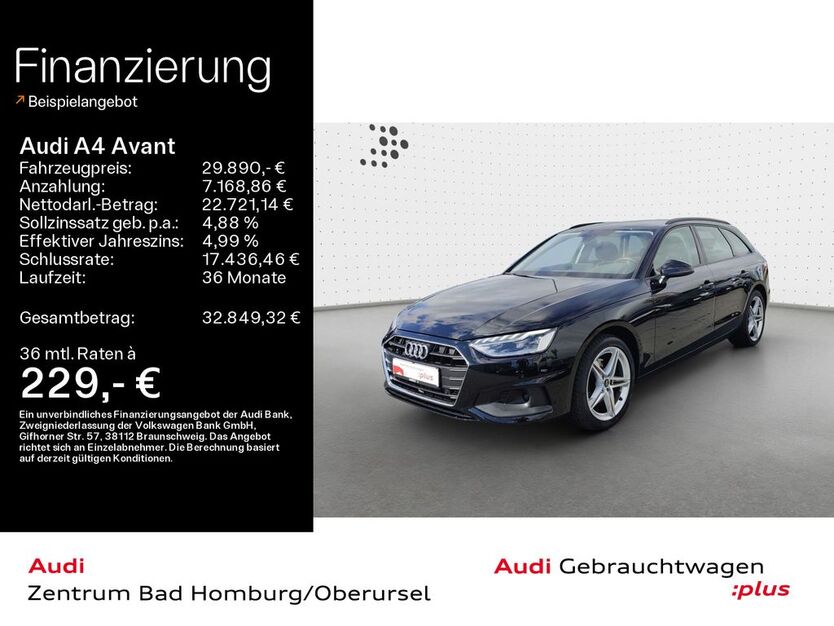 Audi A4 42.646 km 29.890 € Oberursel 61440