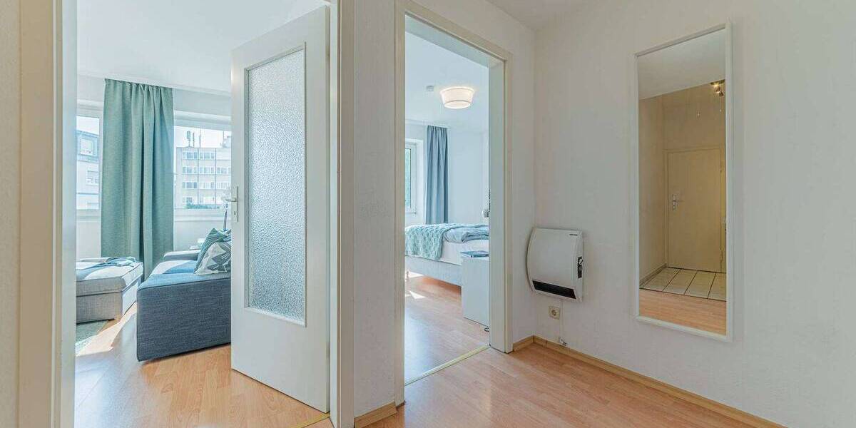 Etagenwohnung Frankfurt am Main Nordend-Ost - 2 Zimmer, 46 m&sup2;, 1.580&euro; | Angebot:26376063