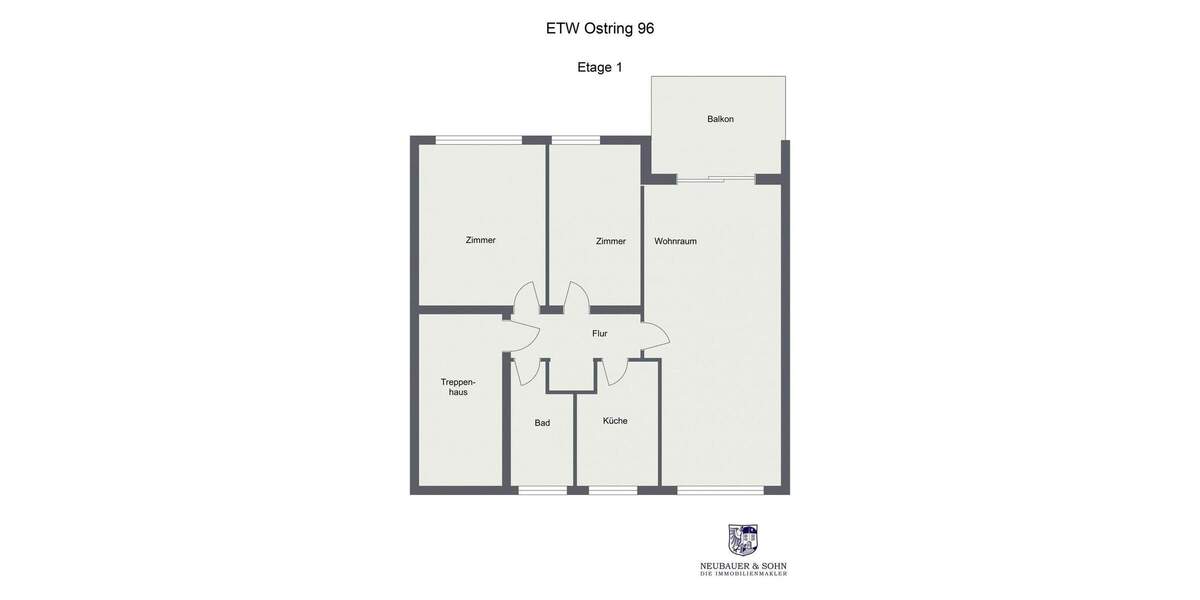 Etagenwohnung Schwalbach am Taunus - 3 Zimmer, 75 m&sup2;, 299.000&euro; | Angebot:25744793