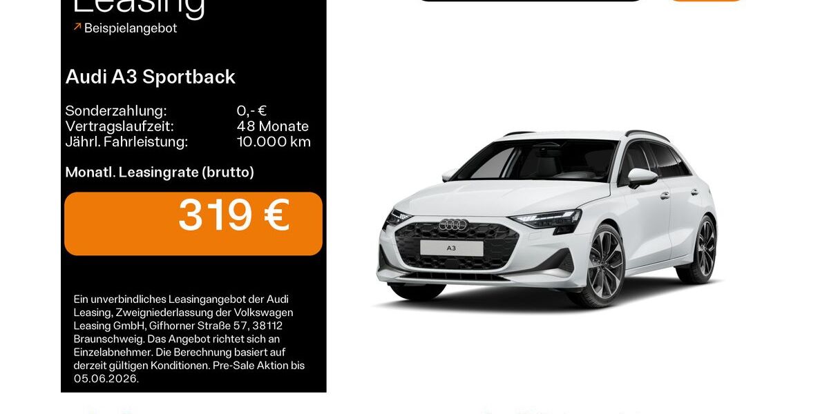 Audi A3 8.007 km 33.490 &euro; Hofheim 65719