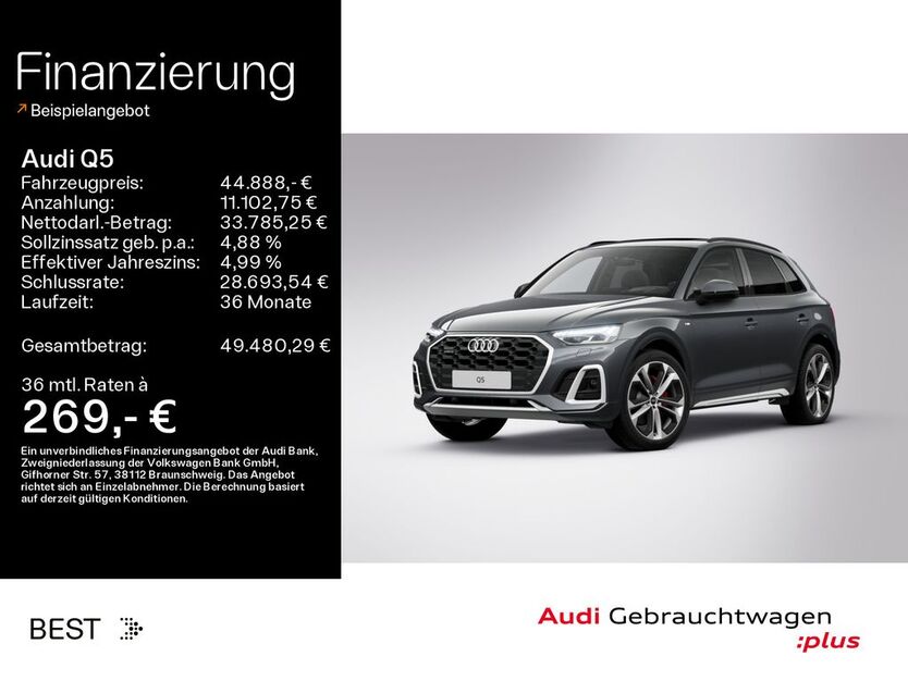 Audi Q5 67.900 km 44.888 € Mühlheim 63165