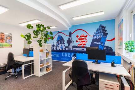 Schöne Bürofläche in Darmstadt - All-in-Miete zimmer