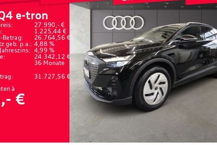 Audi Q4 e-tron 32.363 km 27.990 &euro; Frankfurt am Main 60314