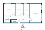Etagenwohnung Hanau - 3 Zimmer, 70 m&sup2;, 195.000&euro; | Angebot:26334884
