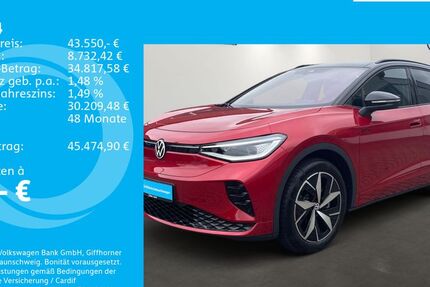 VW ID.4 7.240 km 43.550 € Aschaffenburg 63741