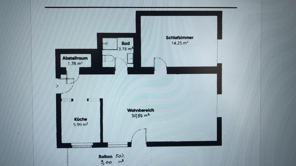 Etagenwohnung Aschaffenburg Damm - 2 Zimmer, 59 m&sup2;, 211.000&euro; | Angebot:26396681