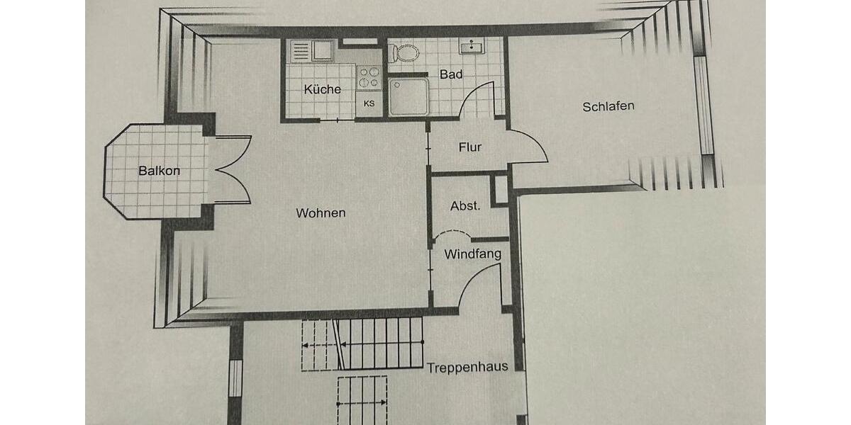Etagenwohnung Dietzenbach - 2 Zimmer, 50 m&sup2;, 205.000&euro; | Angebot:26083795