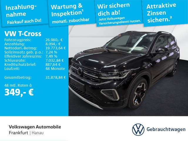 VW T-Cross 21.044 km 26.980 &euro; Hanau 63452