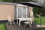 Wohnqualität auf kleinem Raum-Mobilheim mit Terrasse & Garten 2 zimmer