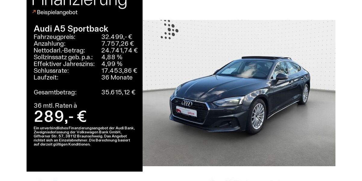 Audi A5 94.814 km 32.499 &euro; Hofheim 65719