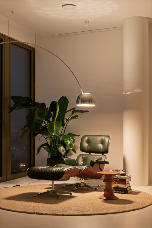 Frankfurts neue Ikone: Wohnen im 25. Stock des FOUR - Opernplatz, Skyline, Stille 2 zimmer