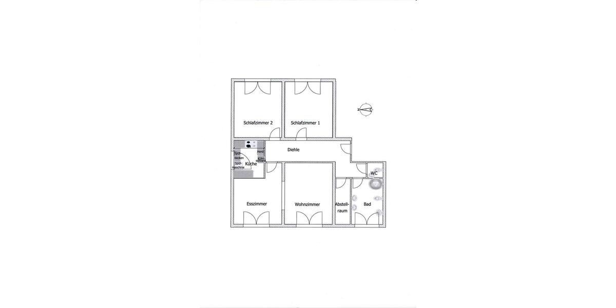Etagenwohnung Karben - 4 Zimmer, 120 m&sup2;, 1.500&euro; | Angebot:26270783