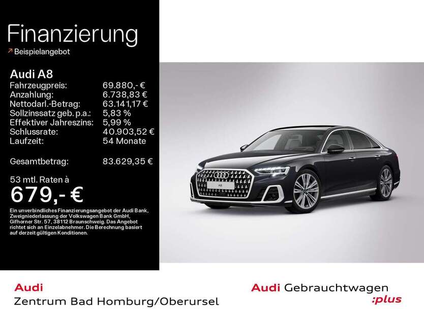 Audi A8 30.600 km 69.880 € Oberursel 61440
