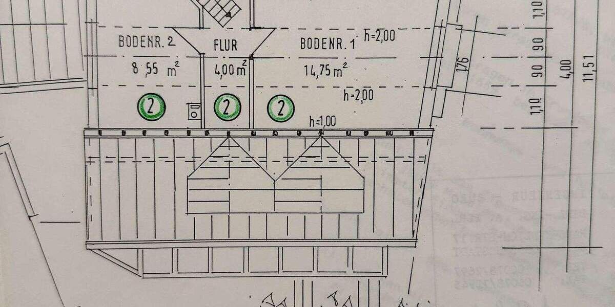 Etagenwohnung Groß-Umstadt Kleestadt - 5 Zimmer, 75 m&sup2;, 199.000&euro; | Angebot:25800574