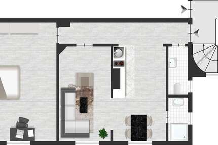 Wohnung Frankfurt am Main Nordend Ost - 2 Zimmer, 68 m&sup2;, 492.000&euro; | Angebot:27218570