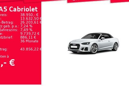 Audi A5 45.704 km 38.950 &euro; Frankfurt am Main 60314