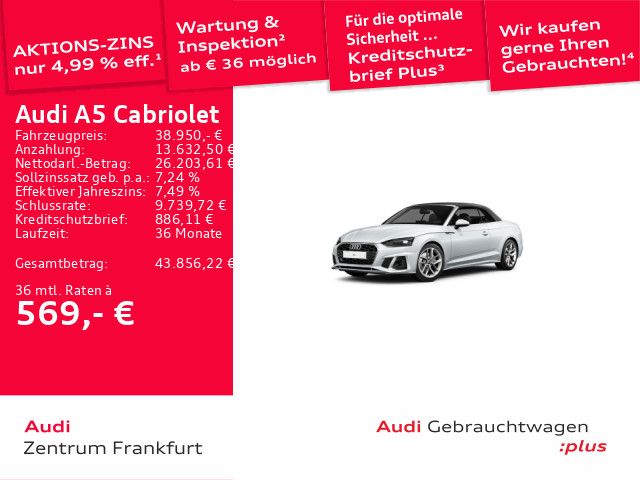 Audi A5 45.704 km 38.950 &euro; Frankfurt am Main 60314