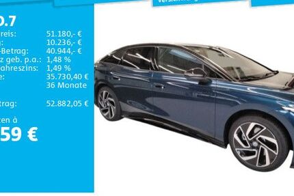 VW ID.7 31.337 km 51.180 € Frankfurt 60326