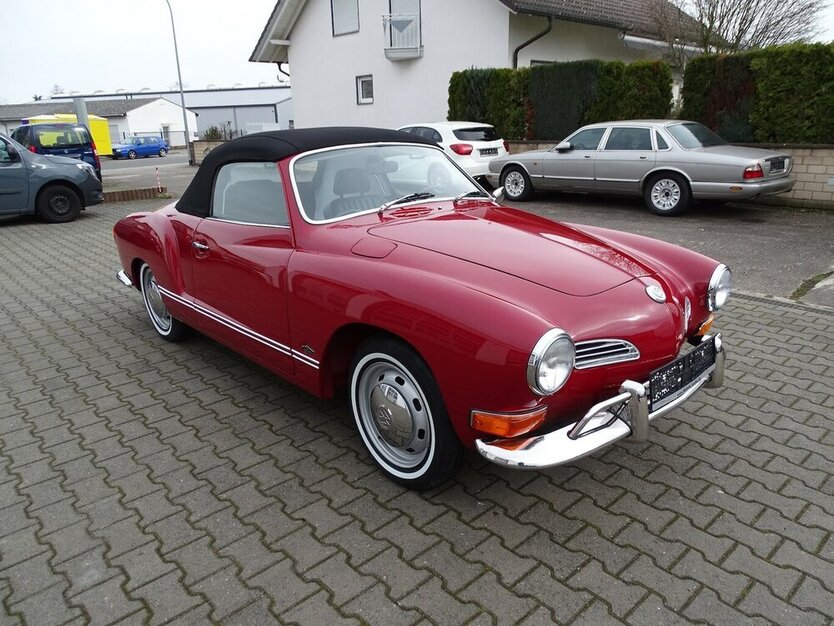 Karmann Ghia Cabrio vollständig restauriert