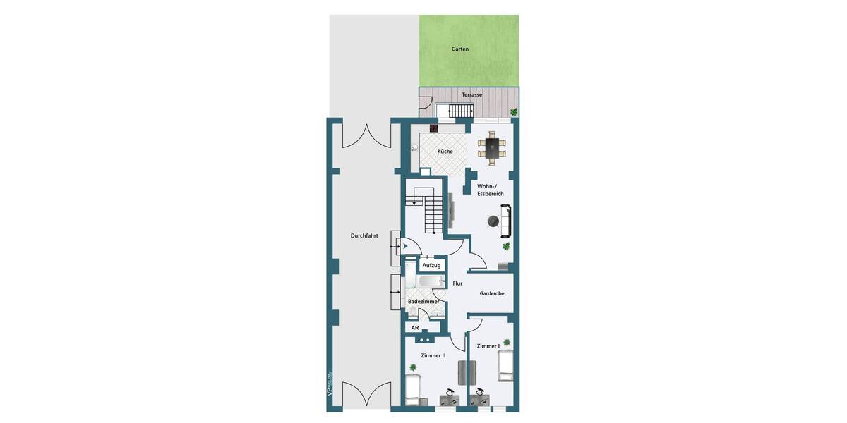 Etagenwohnung Frankfurt am Main Nordend-Ost - 3 Zimmer, 98 m&sup2;, 885.000&euro; | Angebot:26540469