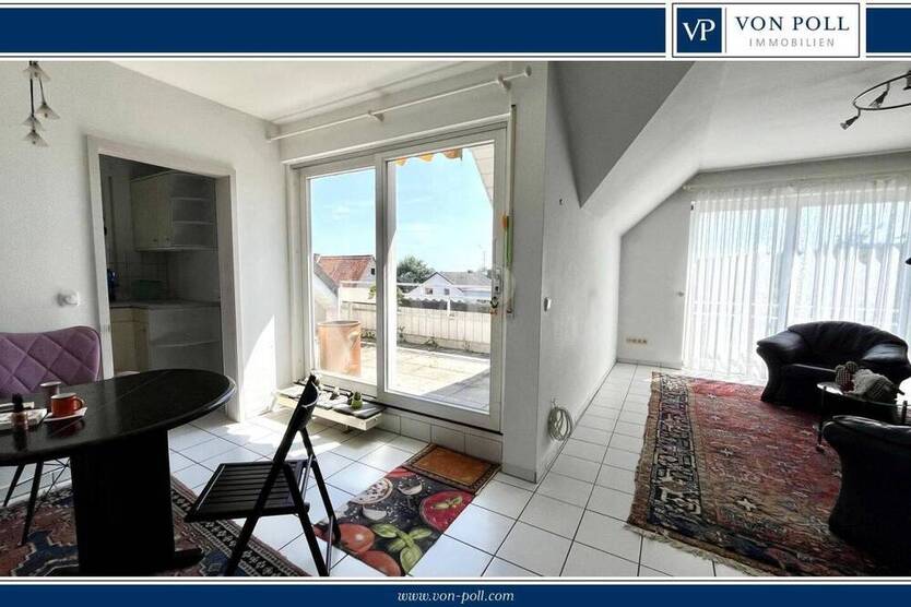 Traumhafte 2-Zimmer-Dachgeschoßwohnung mit Fernblick
