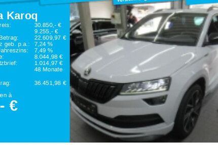 Skoda Karoq 43.653 km 30.850 € Frankfurt 60326
