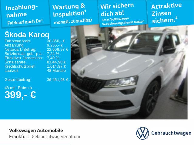 Skoda Karoq 43.653 km 30.850 € Frankfurt 60326